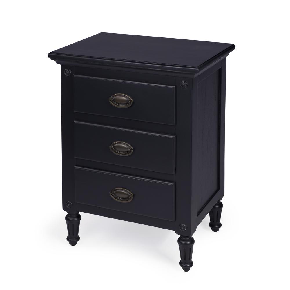 Company Easterbrook Nightstand, Black. Picture 1