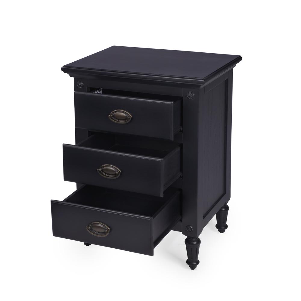 Easterbrook Black Petite Chest, Black. Picture 2