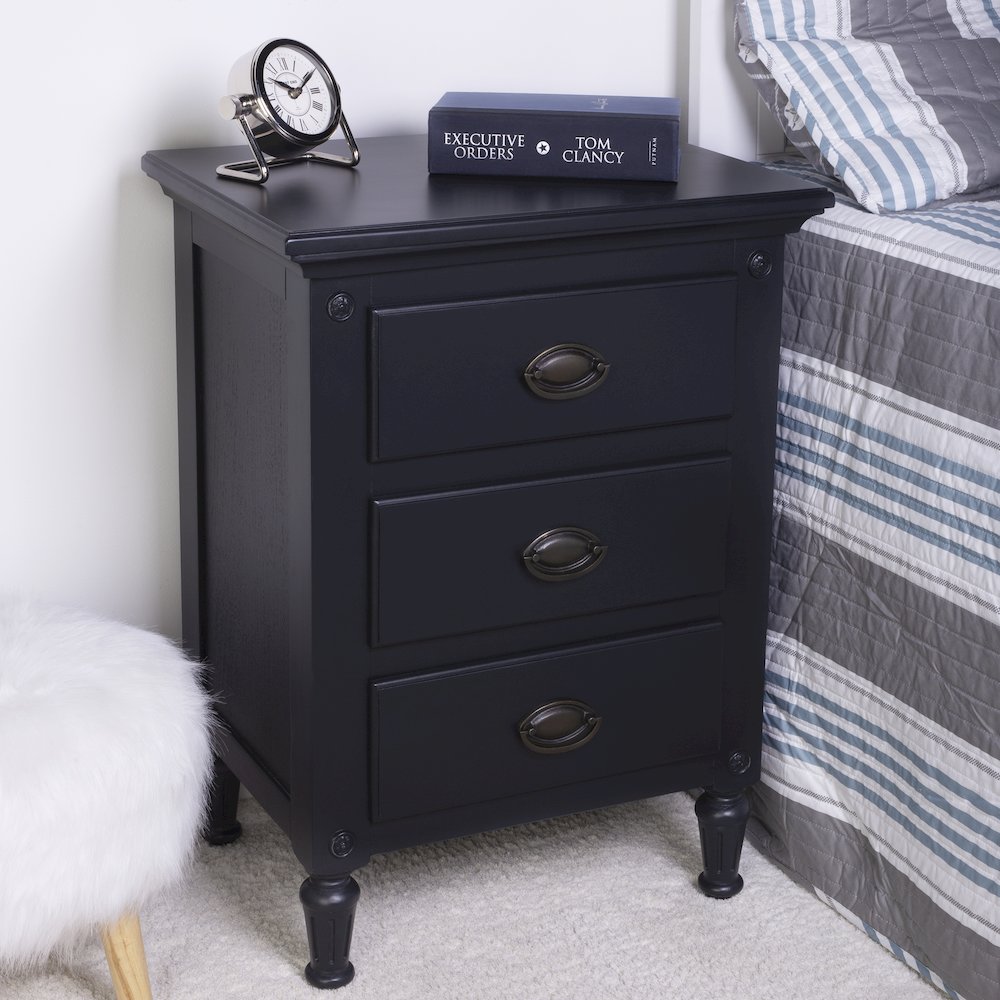 Company Easterbrook Nightstand, Black. Picture 7
