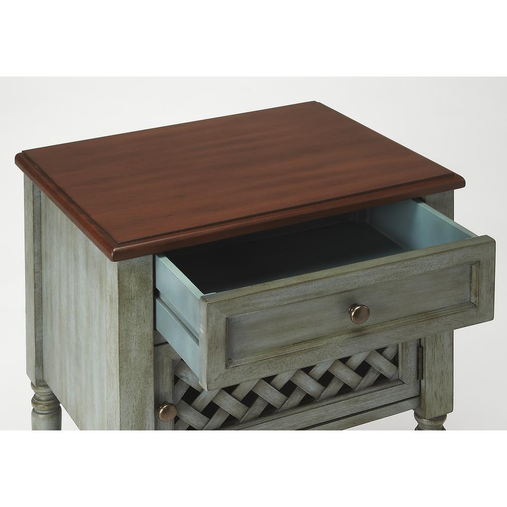 Company Chadway Rustic End Table, Multi-Color. Picture 2