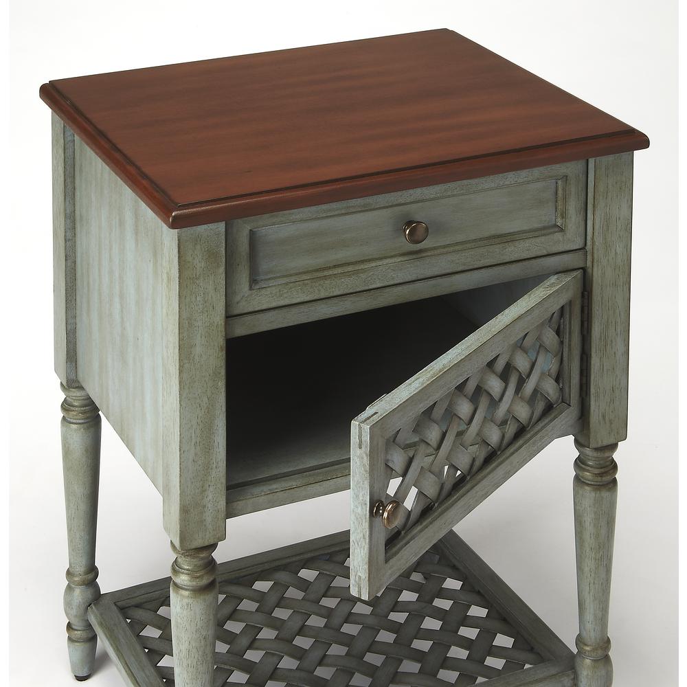 Company Chadway Rustic End Table, Multi-Color. Picture 3