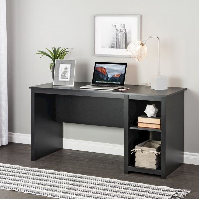 Sonoma Home Office Desk, Black. Picture 1