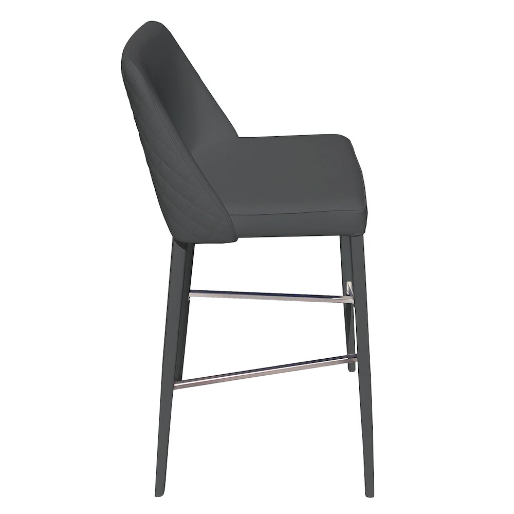 Polly Barstool Grey. Picture 1