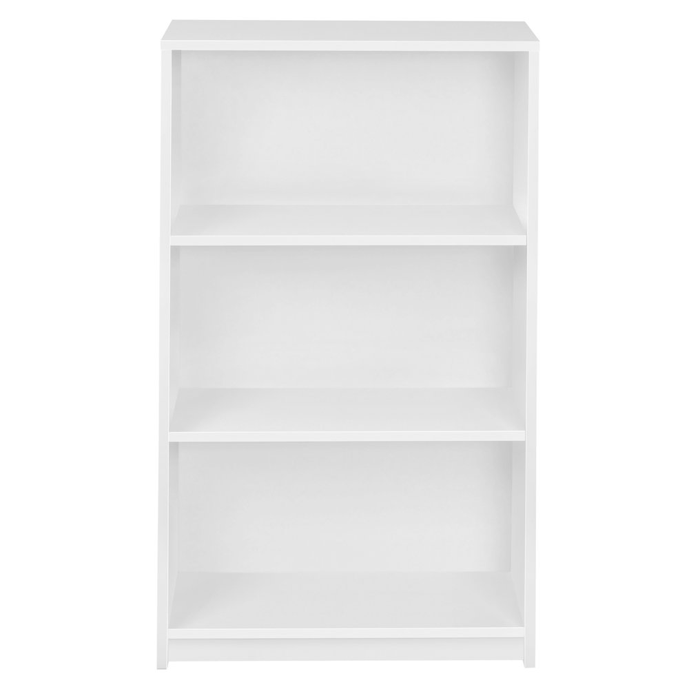 Niche Lux 3 Shelf Bookcase - White. The main picture.