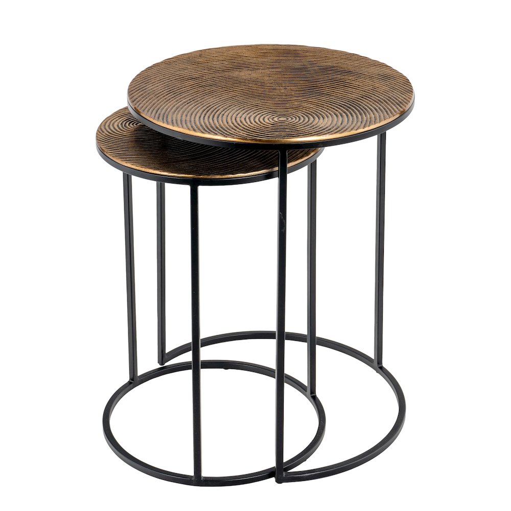 Othello Metal Nesting Tables, S2. Picture 5