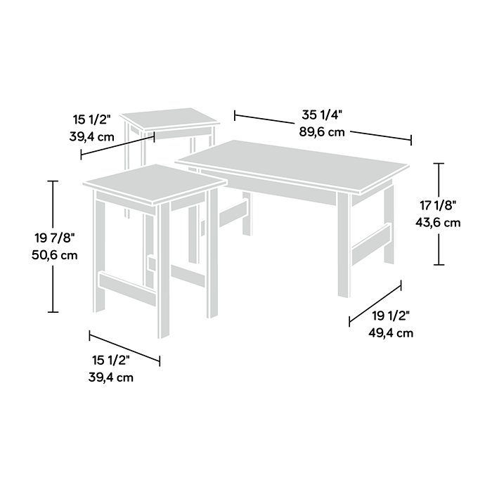 Beginnings 3-Pack Table Set Cnc. Picture 4