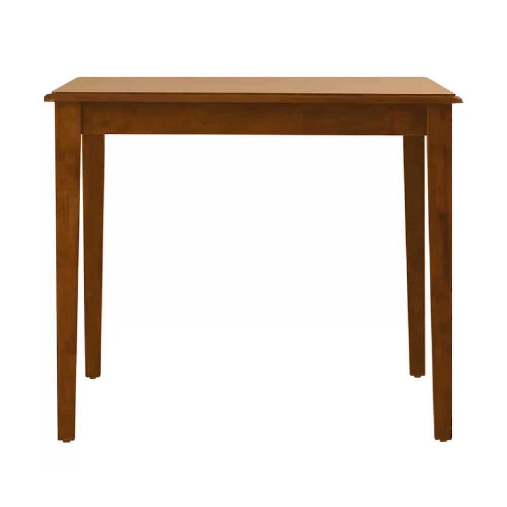 Shaker Rectangular Wood Dining Table - Walnut. Picture 5