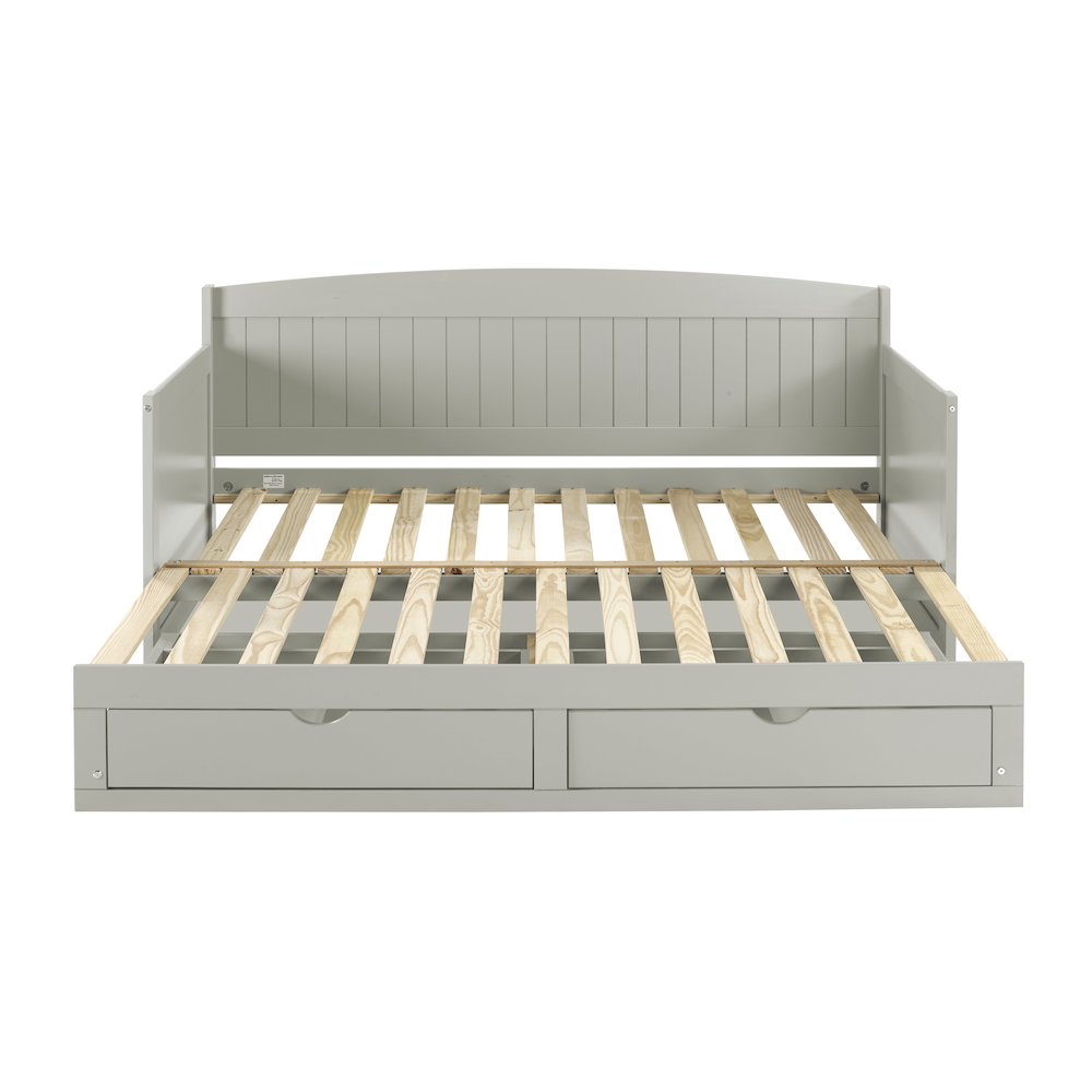 Harmony Daybed with King Conversion, Dove Gray. Picture 2