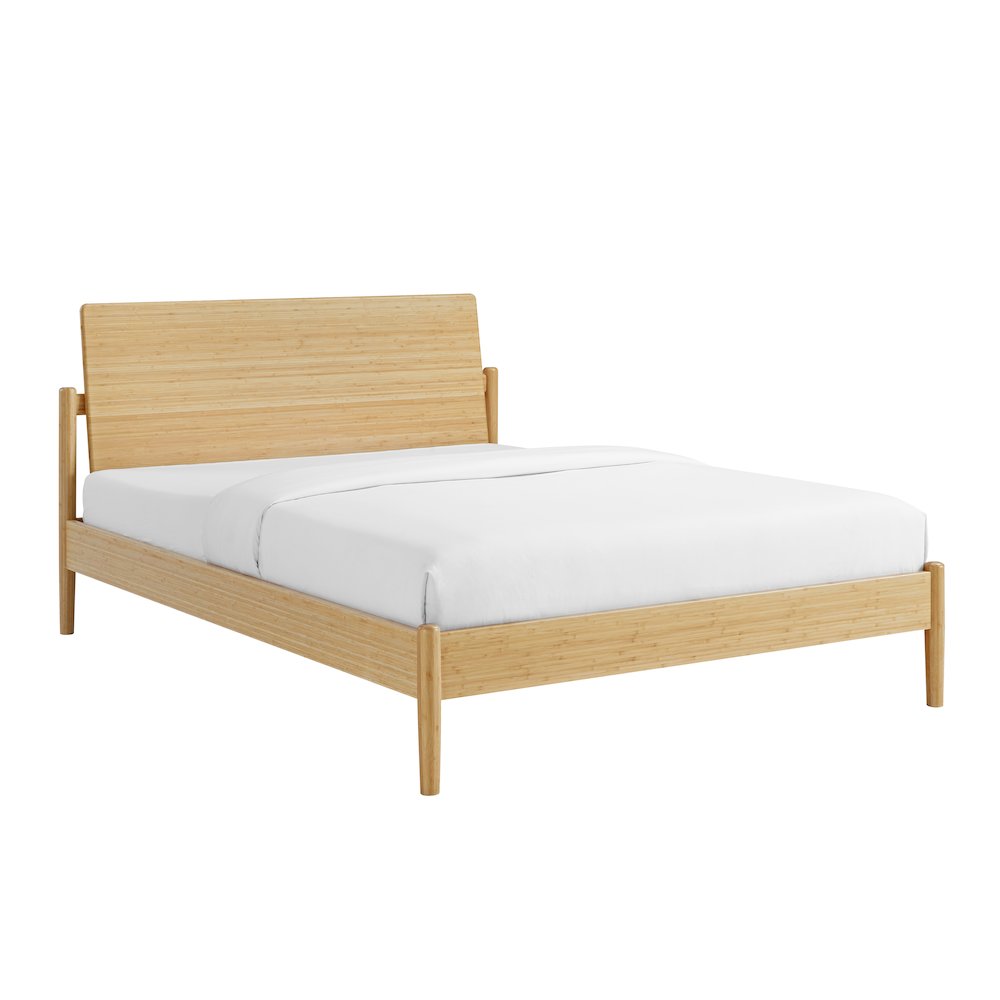 Monterey King Platform Bed, Wheat. Picture 1