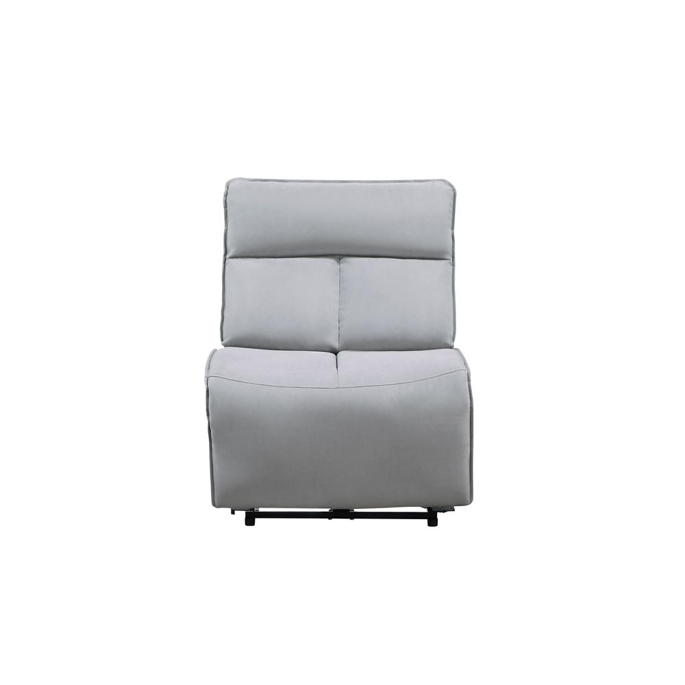 Build It Your Way U8088 Grey Power Armless Recliner. Picture 3