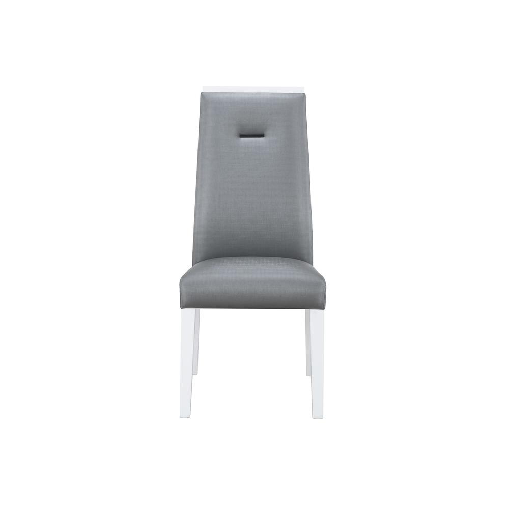 Ylime Grey Dining Chair. Picture 3
