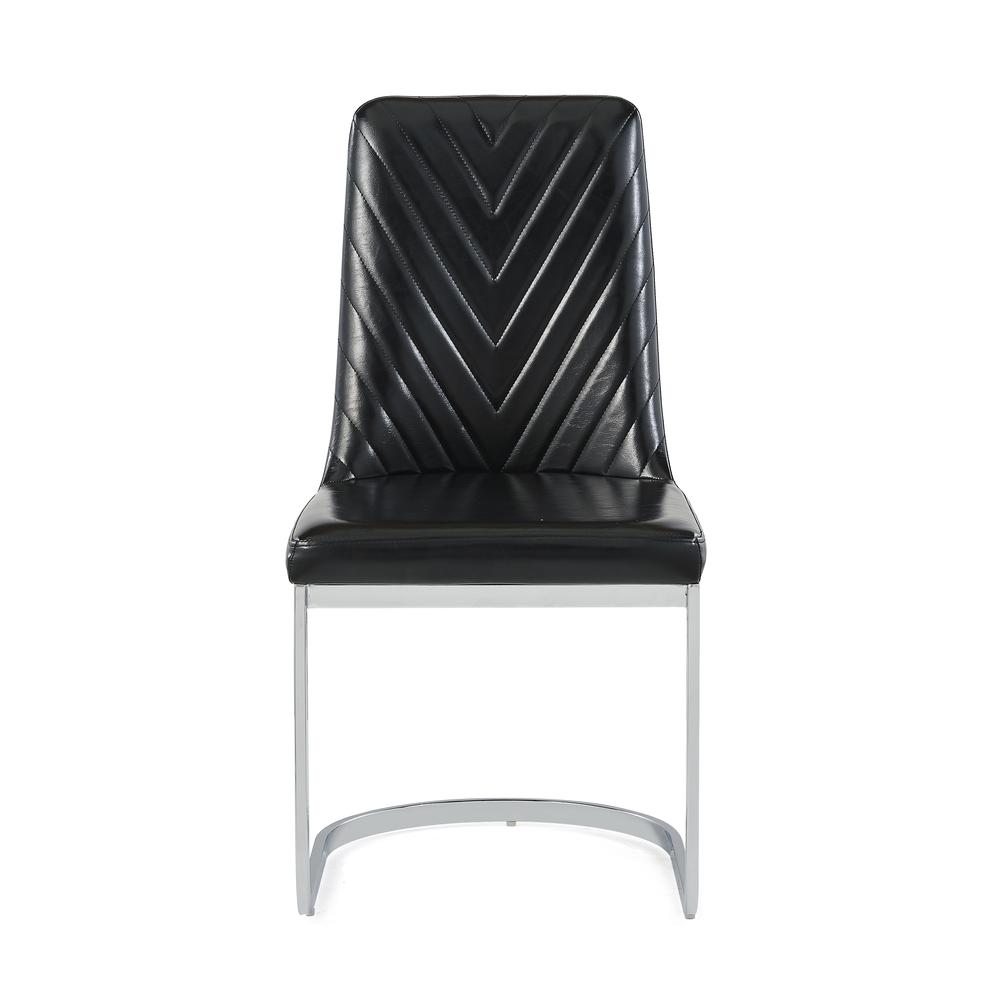 D1067 Black Dining Chair. Picture 4