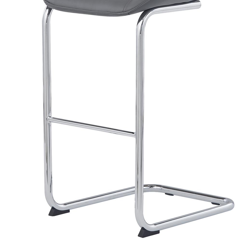 D1446 Grey Bar Stool. Picture 8