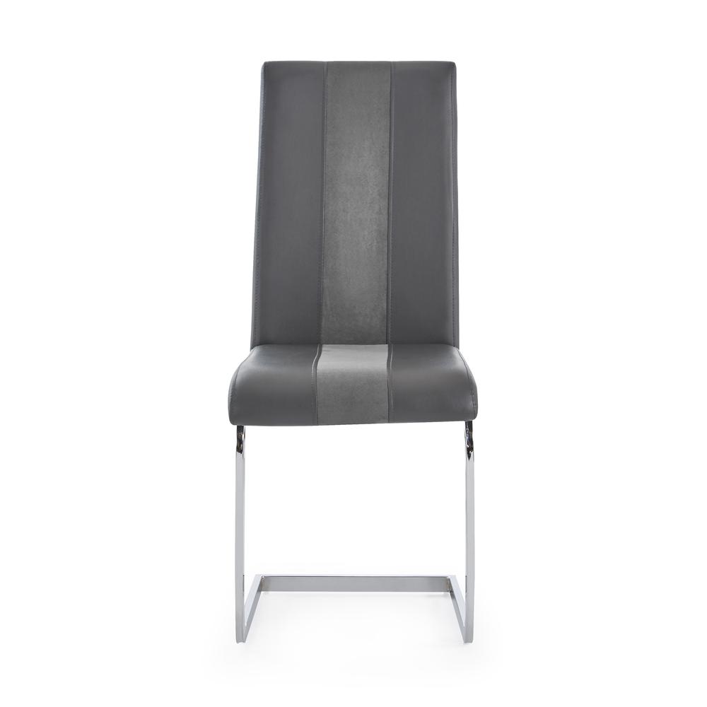 D915 Grey Dining Chair. Picture 1