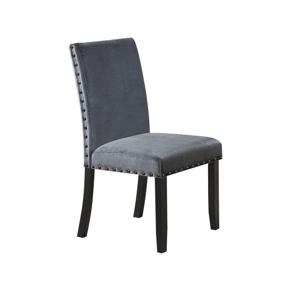 D1622 Grey 2 Dining Chairs. Picture 1