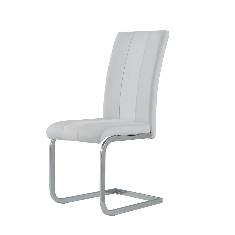 D915 White Dining Chair. Picture 1
