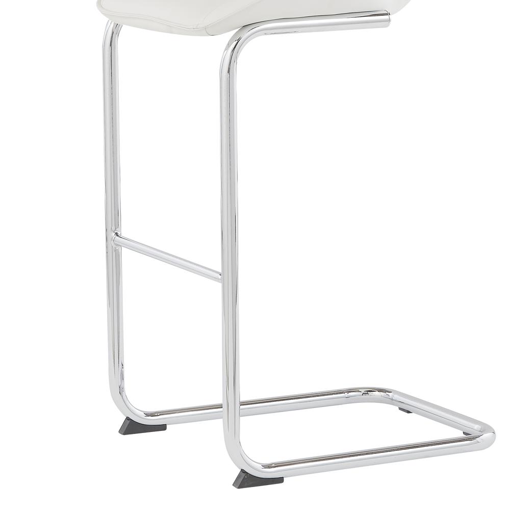 D1446 White Bar Stool. Picture 8