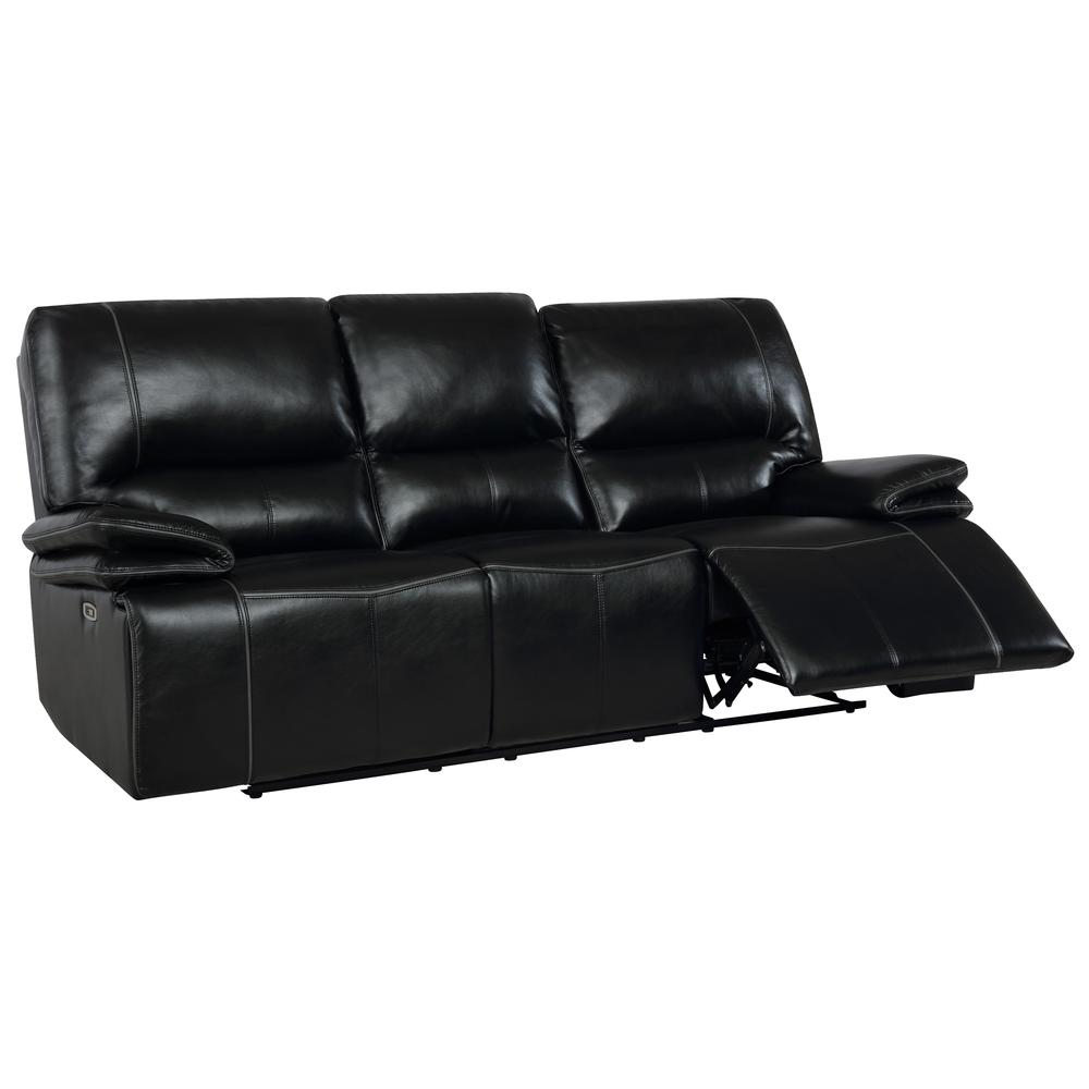 Blanche Power Reclining Sofa Black. The main picture.