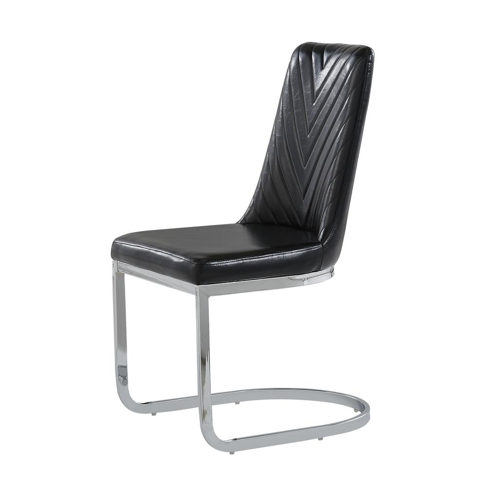 D1067 Black Dining Chair. Picture 1