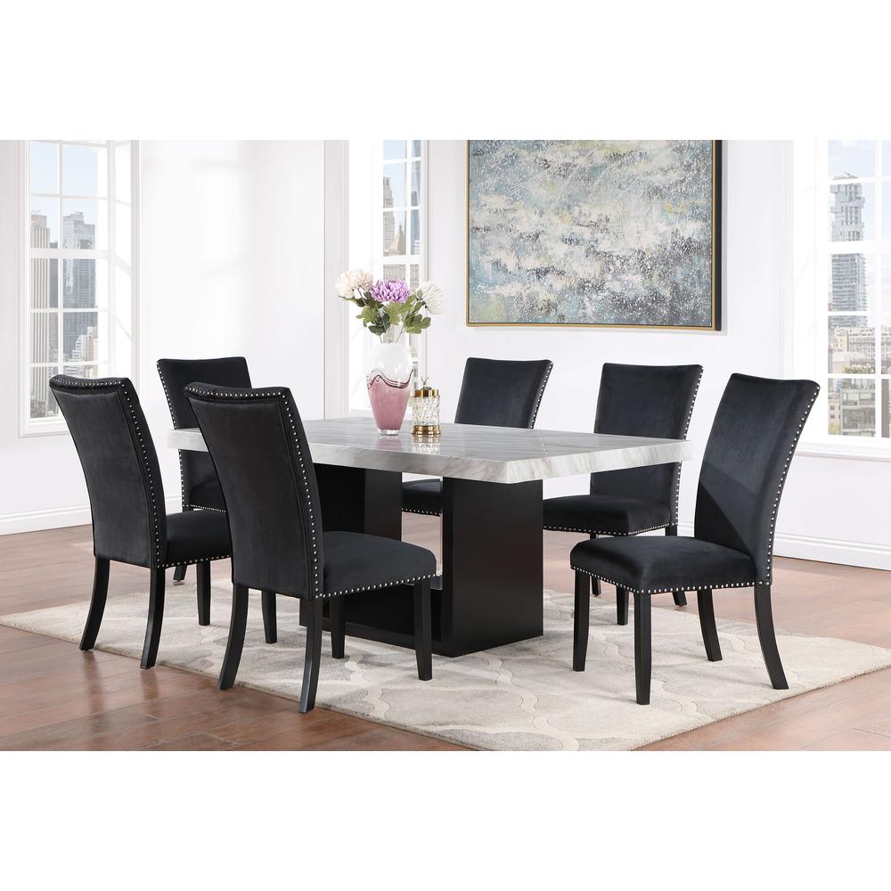 D02 Dining Table + D03Dc Black. Picture 4