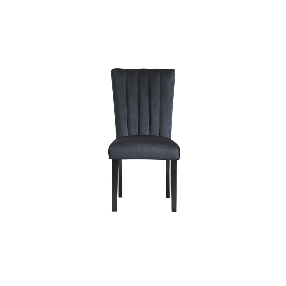 D8685 2 Black Dining Chairs. Picture 1