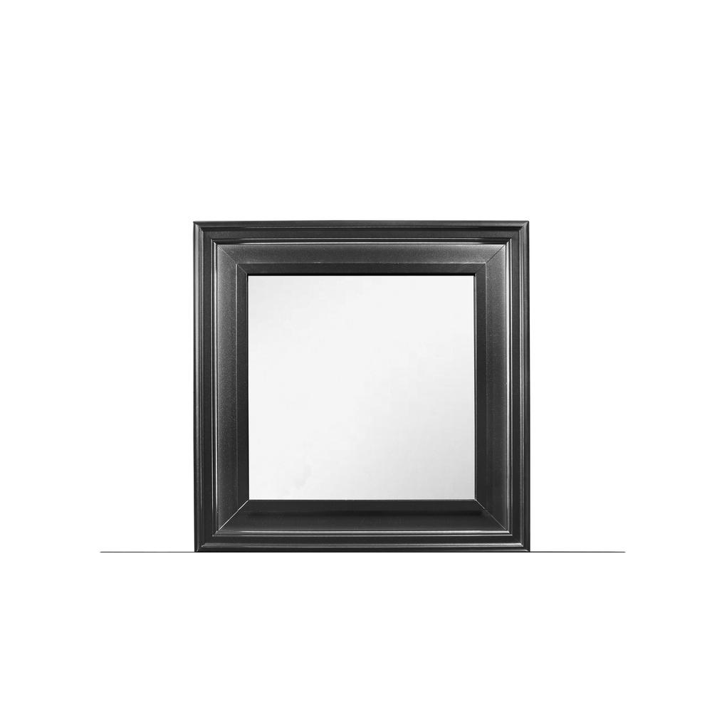 Pompei Metallic Grey Mirror. Picture 1