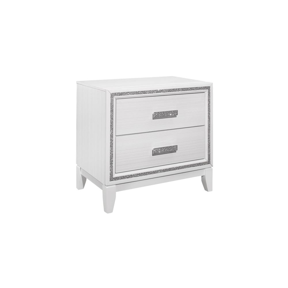 Lily White Nightstand. Picture 1