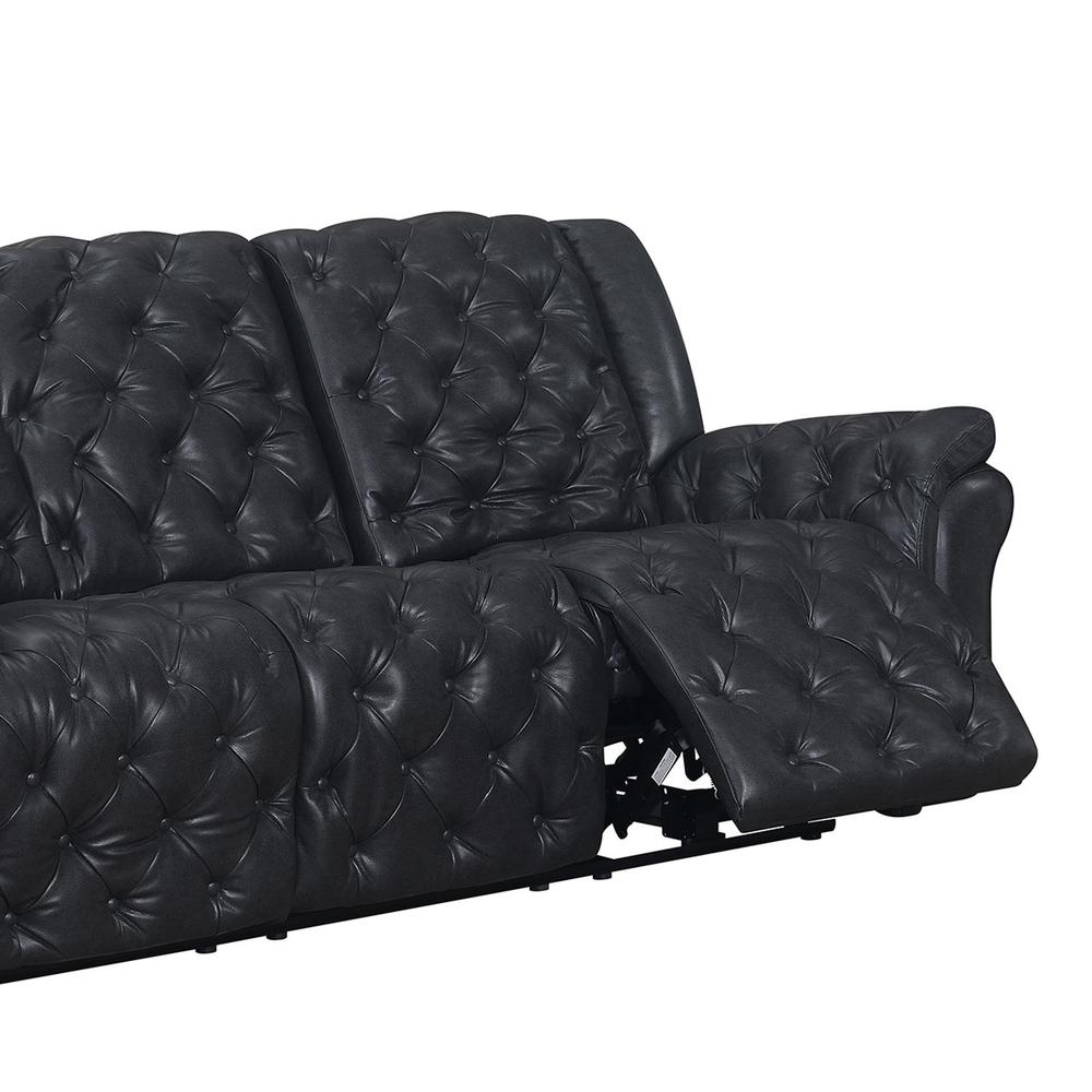 Evelyn Charcoal Power Reclining Sofa. Picture 2