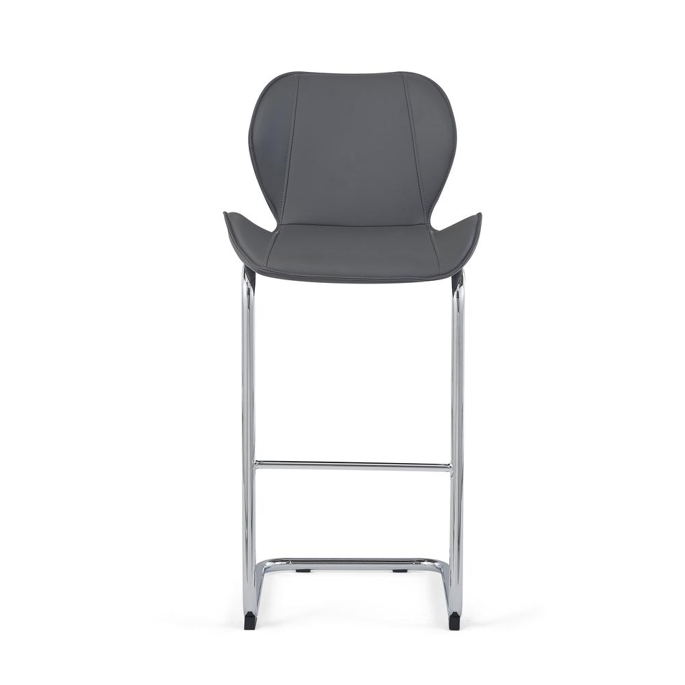 D1446 Grey Bar Stool. Picture 1
