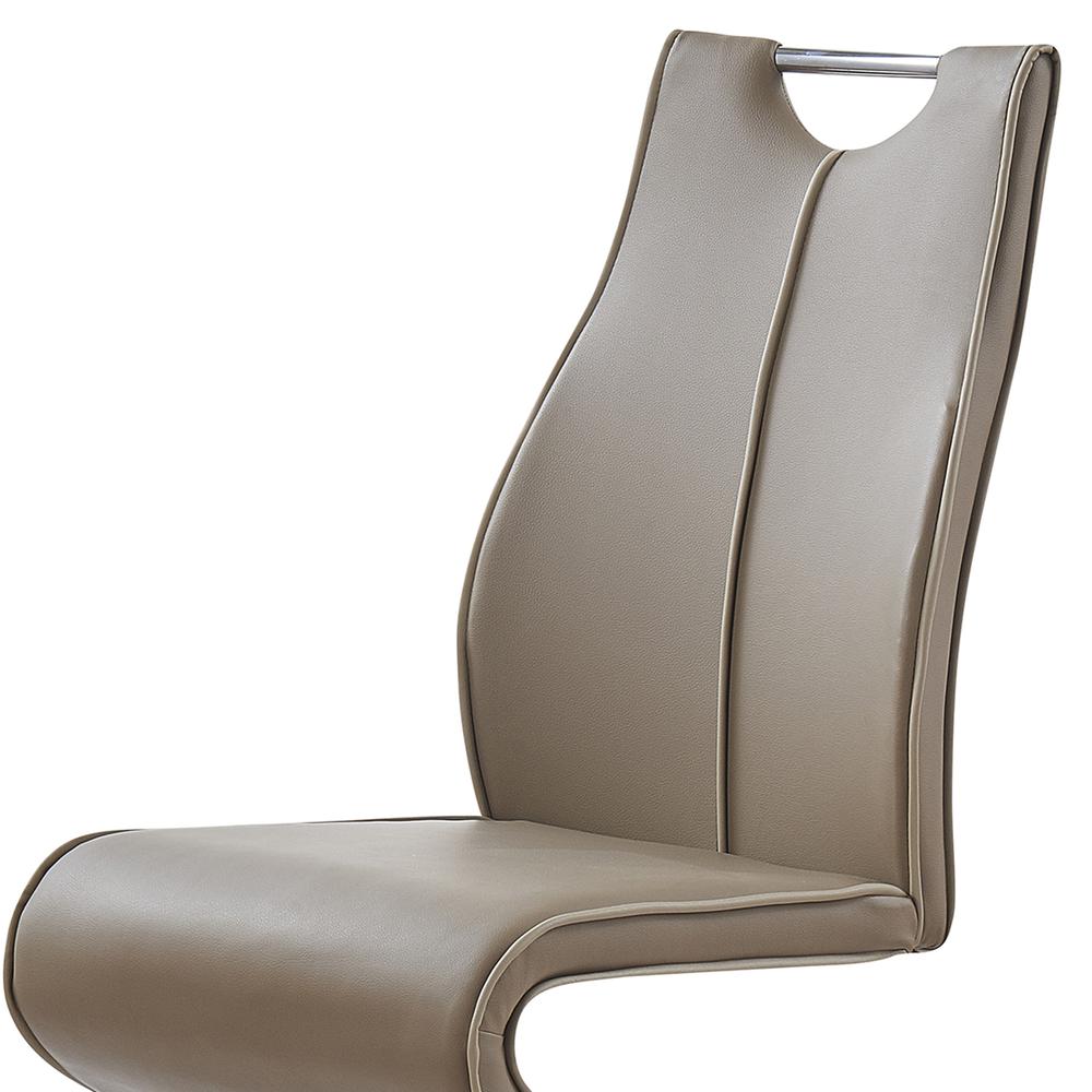 D4126 Cappuccino Dining Chair. Picture 6