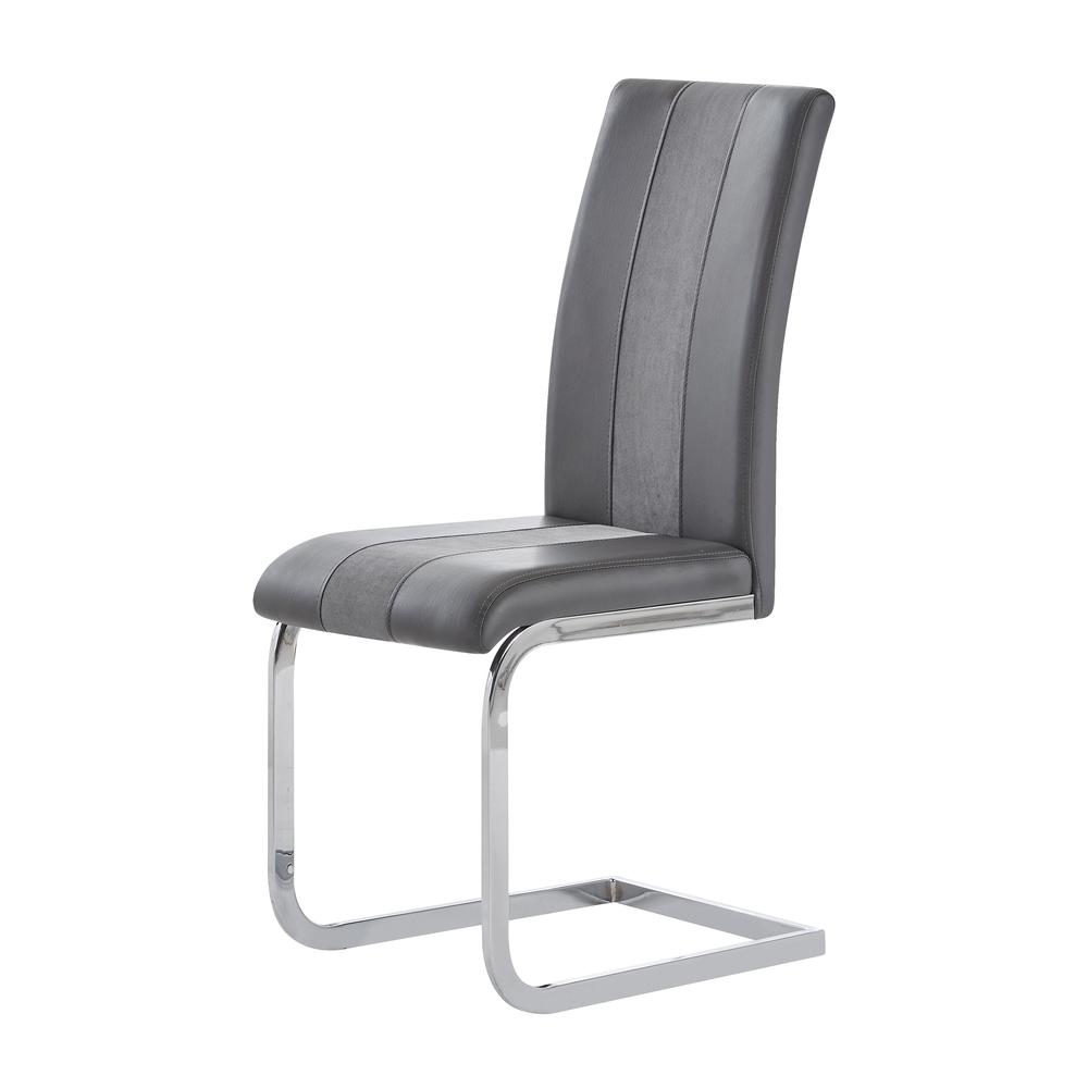 D915 Grey Dining Chair. Picture 2