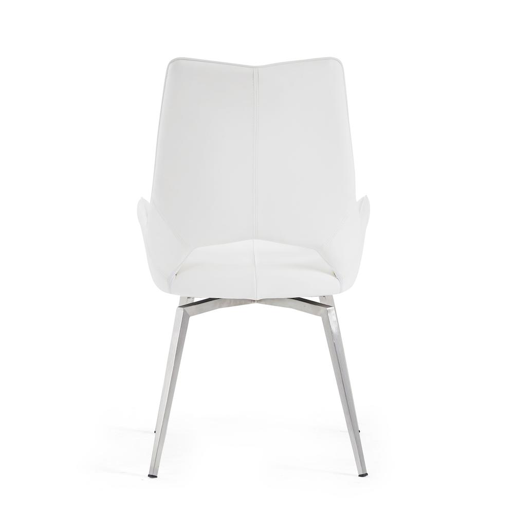 D4878 White Dining Chair. Picture 4