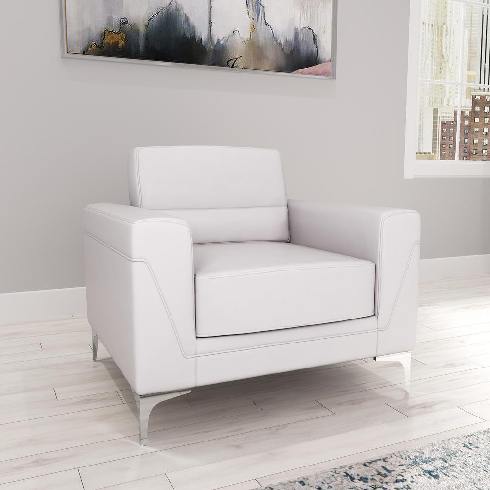 U6109 Light Grey Chair. Picture 6
