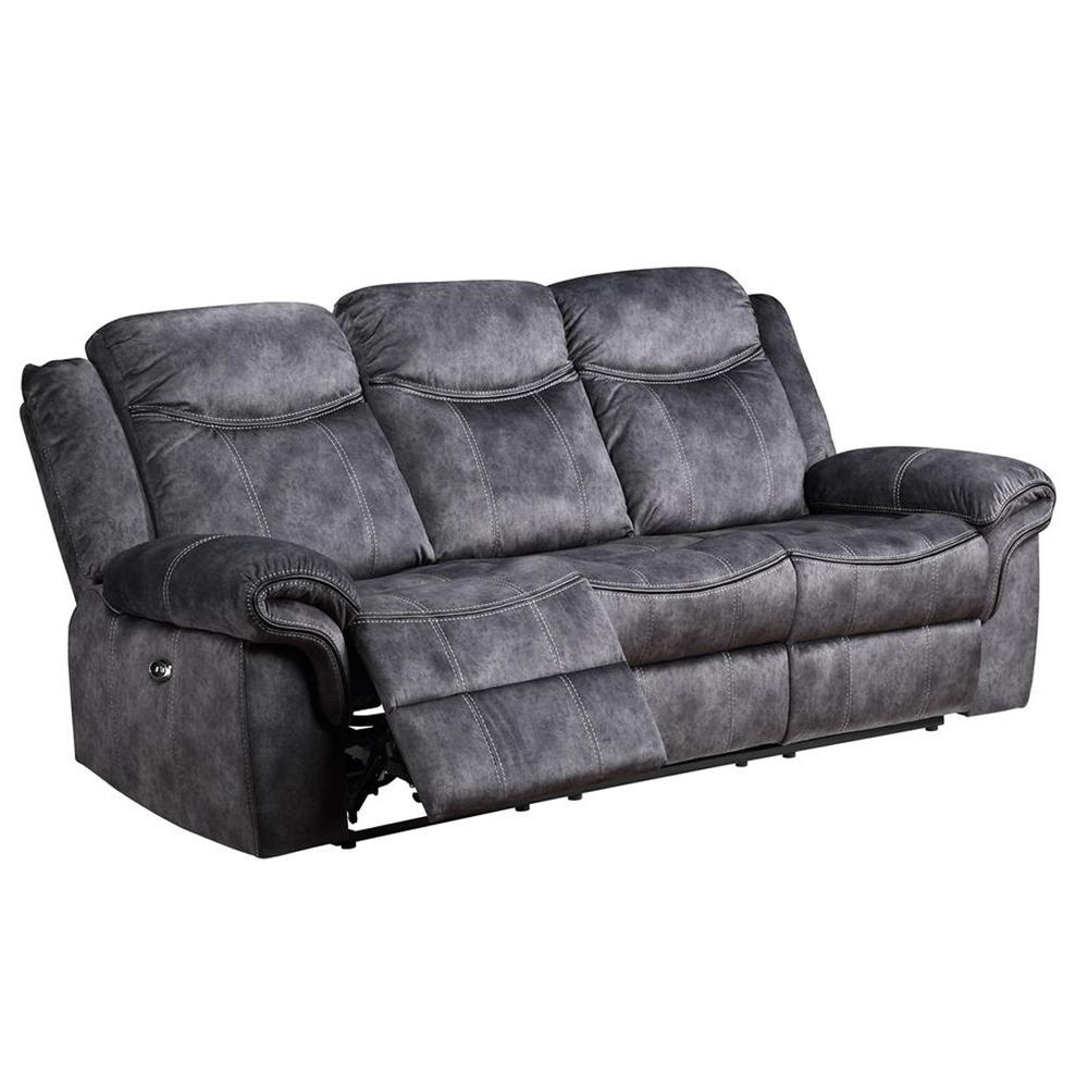 Power Reclining Sofa. Picture 3