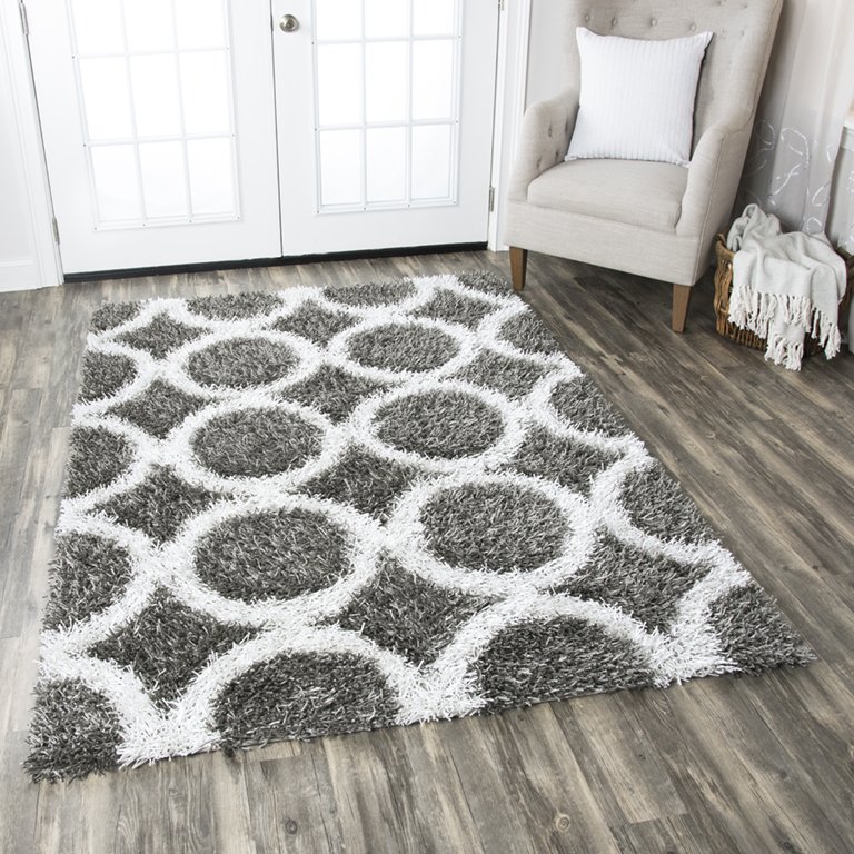 Kempton Gray 9' x 12' Tufted Rug- KM2448. Picture 2