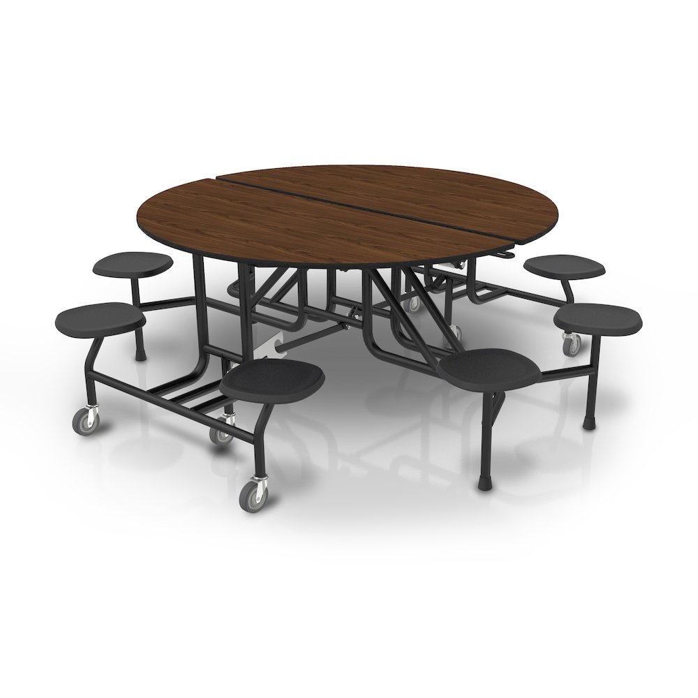 Round Folding Stool Table. Picture 1