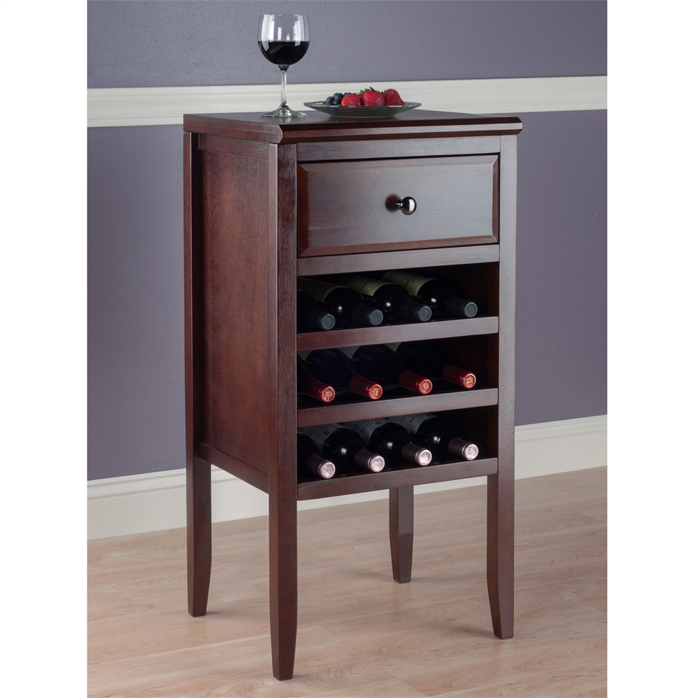 Orleans Modular Buffet with Drawer, 12-Bottle Wine Rack. Picture 3