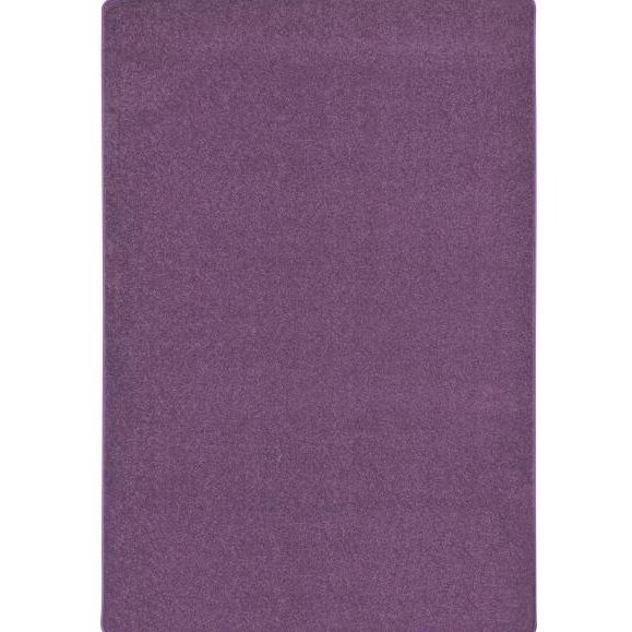 Kid Essentials - Misc Sold Color Area Rugs Endurance, 6' x 6', Purple. Picture 1