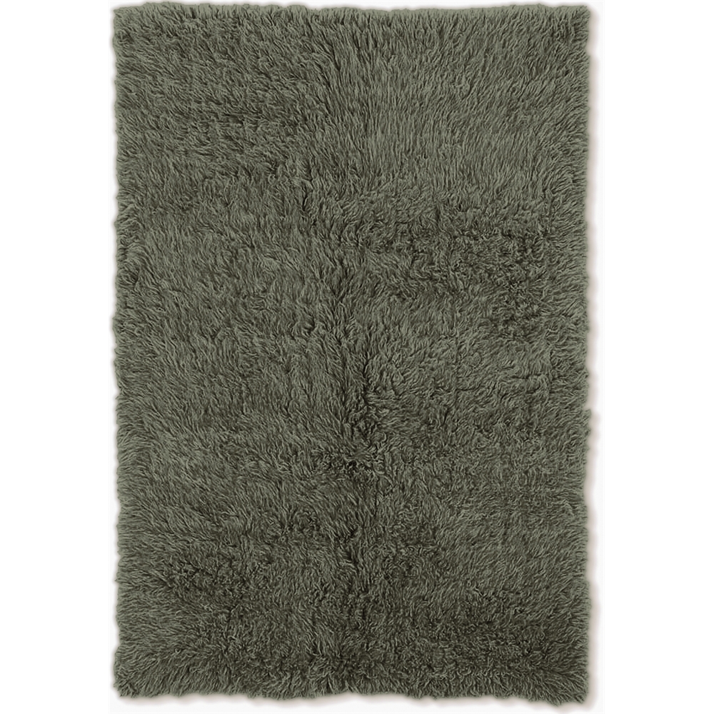 3A Flokati 2000gr Olive 9x12, Rug. Picture 1
