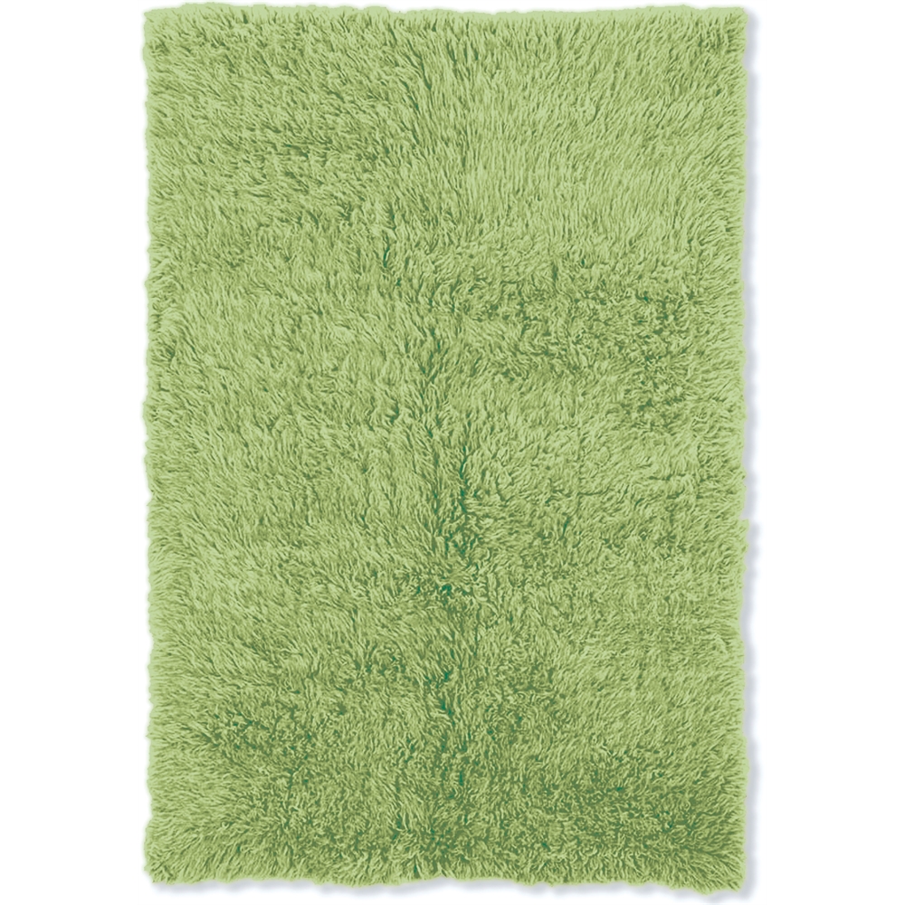 New Flokati 1400gram Lime Green 5x8, Rug. Picture 1