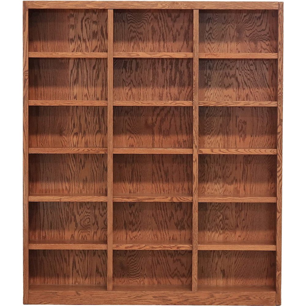 Concepts in Wood 72 x 84 Wall Storage Unit, Dry Oak Finish. Picture 1