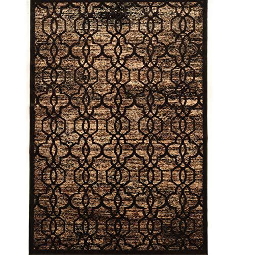Platinum IronGate Brown & Beige 8x11, Rug. Picture 1