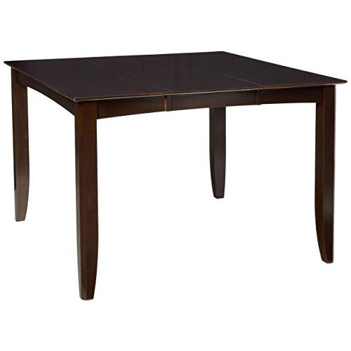Fairwinds  Gathering  Counter  Height  Dining  Square  54"  Table  with  18"  Butterfly  Leaf  finished  in  Cappuccino. Picture 1