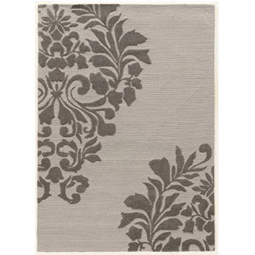 TRIO Gray Gray Medalion 8ftx10ft Rug. Picture 1