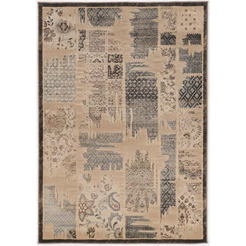 Jewell Collection Vintage Patch Work 8x10'3" Rug. Picture 1