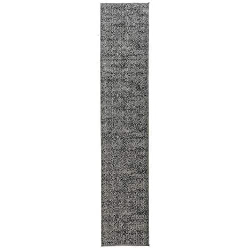 Vintage Luster Grey & Charcoal 2x10, Rug. Picture 1