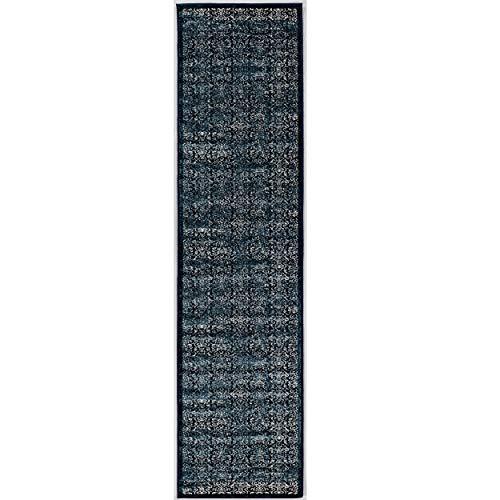 Vintage Collection  Ilussion Navy 2x10 Rug. Picture 1