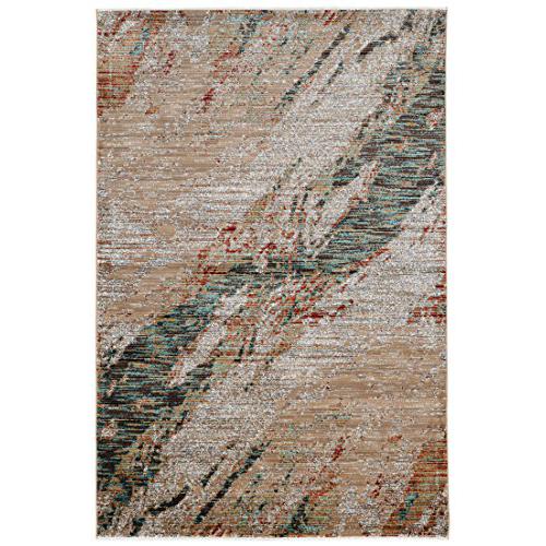 Illusions Marble Beige & Green 3x5, Rug. Picture 1