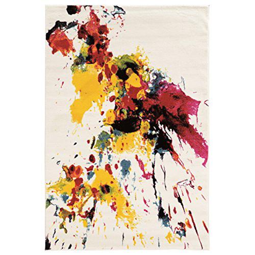 Masters ColorSplash Ivory & Multi  5x7.6, Rug. Picture 1