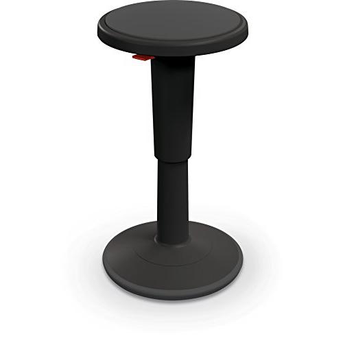 Hierarchy Height Adjustable Grow Stool- Tall Stool (Black). Picture 1